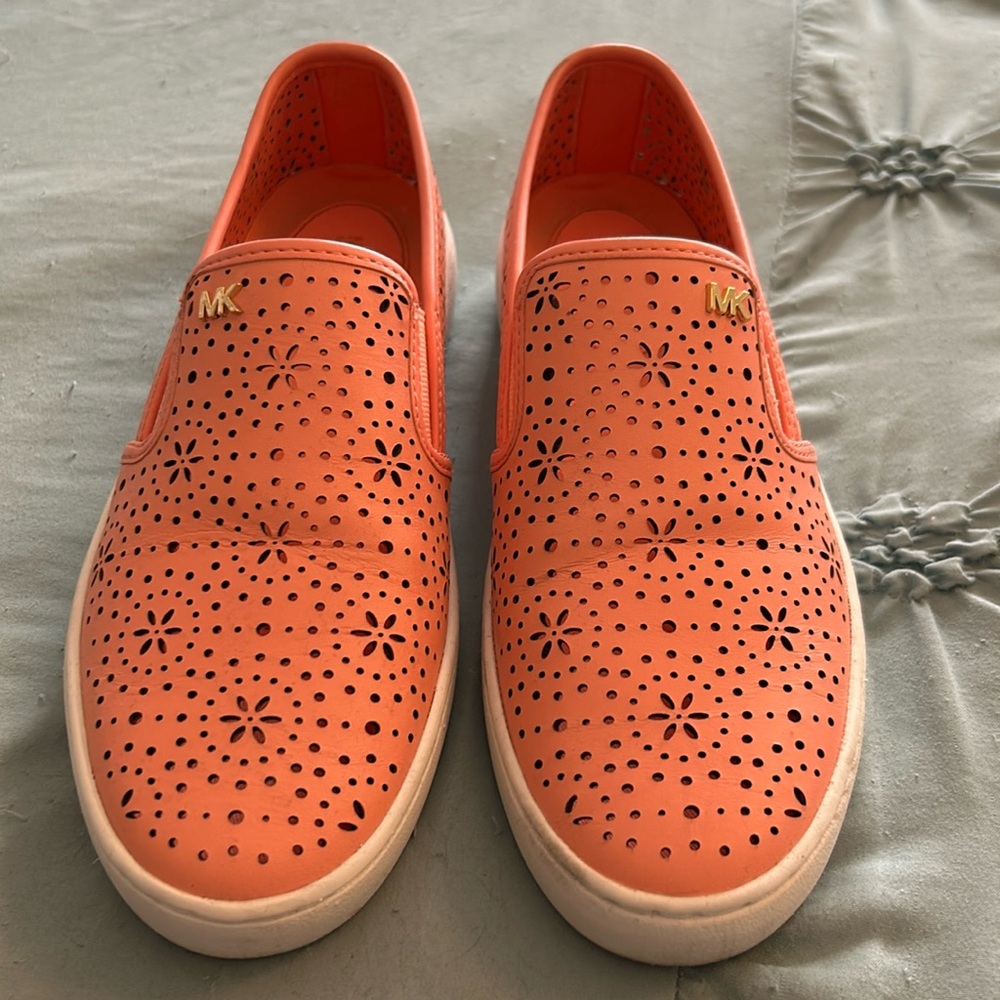 Michael Kors Coral Eyelet Shoes